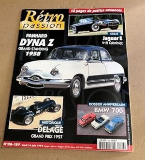 Retro passion n° 106 / panhard dyna Z grand standing 1958