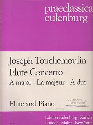 Flute Concerto in A major - Flute & Piano