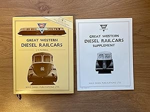 Bild des Verkufers fr AN ILLUSTRATED HISTORY OF GREAT WESTERN DIESEL RAILCARS zum Verkauf von Old Hall Bookshop, ABA ILAB PBFA BA