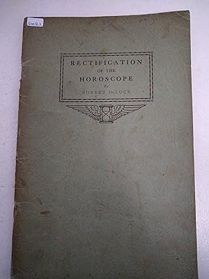 Seller image for Rectification of the horoscope for sale by SoferBooks