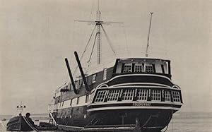 Foudroyant Turo Ship Nelson Cutty Sark at Portsmouth RPC Postcard