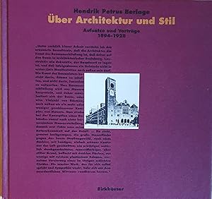 Seller image for H.P. Berlage: Uber Architektur und Stil Aufsatze und Vortrage 1894-1928 for sale by Somerset Books