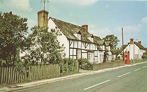 Church Road BT Telephone Box Eardisley Herefordshire 1970s Postcard