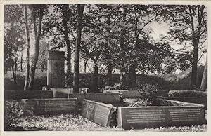 Fredericia Fallen Soldiers Military Memorial Denmark Old RPC Postcard