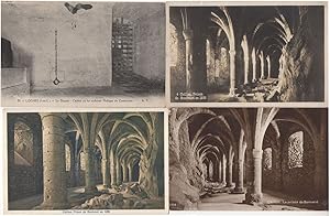 Chillon Loches Prison Dungeon 4x Antique French Postcard s