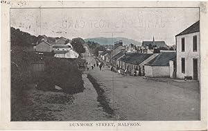 Dunmore Street Balfron Old Stirlingshire 1905 Scottish Postcard