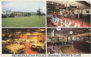 Bushey Hertfordshire Police Sports Club Advertising Rare Postcard