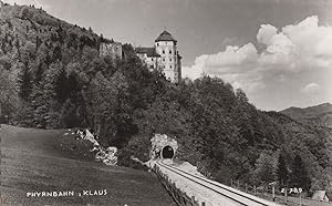 Phyrnbahn Klaus Austria Railroad Real Photo 1960s Postcard