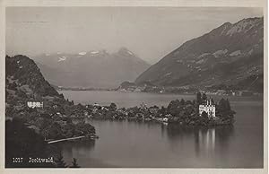 Jseltwald River Switzerland Vintage Real Photo Postcard