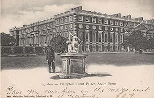 London Hampton Court Palace Policeman Sent By Police ? Old Postcard