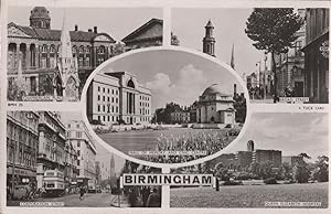 Birmingham Chamberlain Place Hospital Broad Street RPC Tucks Postcard