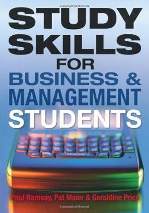 Immagine del venditore per Study Skills for Business and Management Students venduto da WeBuyBooks