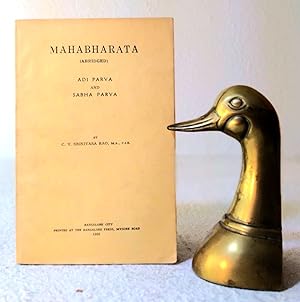 Seller image for Mahabharata (Abridged) Adi Parva and Sahba Parva for sale by Structure, Verses, Agency  Books