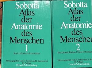Atlas der Anatomie des Menschen Grundlagen der Anatomie an Hand von 614 Bildtafeln im und 545 Bil...