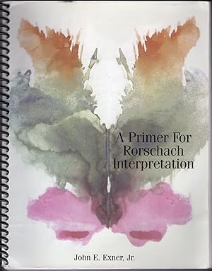 Seller image for A Primer for Rorschach Interpretation for sale by JNBookseller