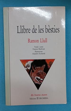 Immagine del venditore per LLIBRE DE LES BESTIES. venduto da Librera DANTE