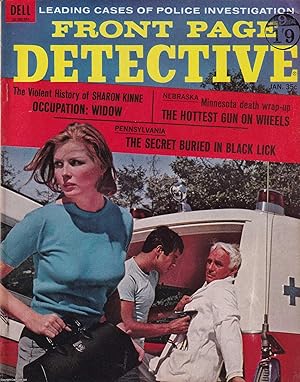 Seller image for Front Page Detective. January 1965. The Devil on Shore Leave; The Secret Buried at Black Lick; A Car Full of Terror. for sale by Cosmo Books