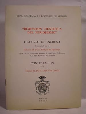 Seller image for Dimensin cientfica del periodismo for sale by Librera Antonio Azorn