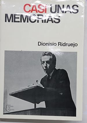 Imagen del vendedor de Casi unas memorias a la venta por Librera Alonso Quijano