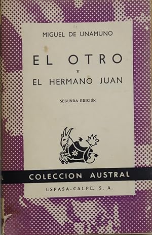 Imagen del vendedor de El otro ; y El hermano Juan a la venta por Librera Alonso Quijano