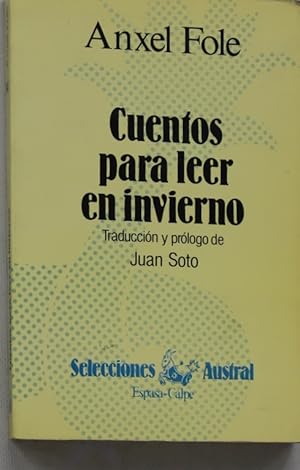 Immagine del venditore per Cuentos para leer en invierno venduto da Librera Alonso Quijano