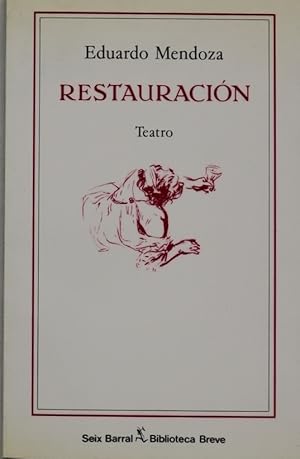 Imagen del vendedor de Restauracin a la venta por Librera Alonso Quijano