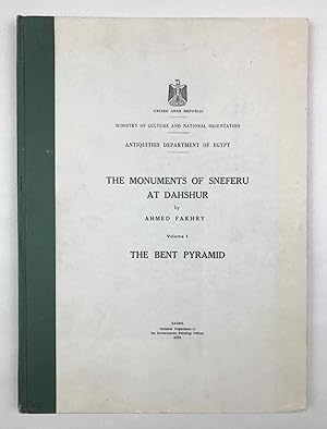 Seller image for The monuments of Sneferu at Dahshur. Vol. I: The bent pyramid. Vol. II: The valley temple. Part I: The temple reliefs. Part II: The finds (complete set of 3 volumes) for sale by Meretseger Books