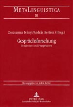 Immagine del venditore per Gesprchsforschung : Tendenzen und Perspektiven venduto da AHA-BUCH GmbH