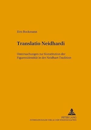 Seller image for Translatio Neidhardi for sale by BuchWeltWeit Ludwig Meier e.K.