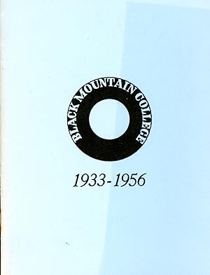 Black Mountain College, 1933-1956
