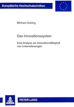 Seller image for Das Innovationssystem for sale by BuchWeltWeit Ludwig Meier e.K.