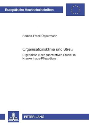 Seller image for Organisationsklima und Stre for sale by BuchWeltWeit Ludwig Meier e.K.