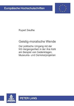 Bild des Verkufers fr Geistig-moralische Wende"? zum Verkauf von BuchWeltWeit Ludwig Meier e.K.