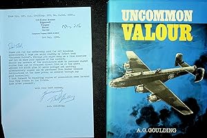 Image du vendeur pour Uncommon Valour, A Personal Viewpoint of Bomber Command 1939-45 mis en vente par Stanley Louis Remarkable Books