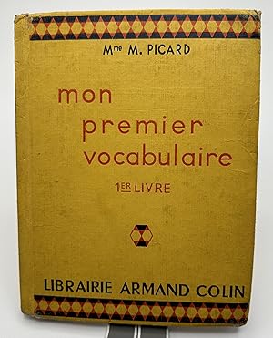 Imagen del vendedor de mon premier vocabulaire 1er livre a la venta por Lioudalivre