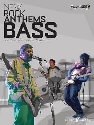 Seller image for New Rock Anthems Authentic Playalong Bass-Music Book & CD for sale by WeBuyBooks