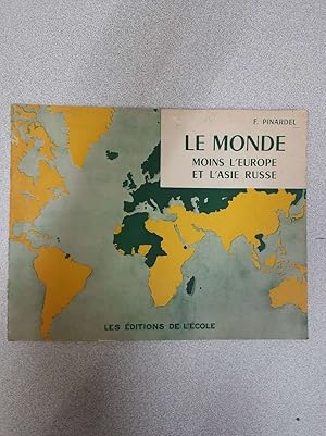 Seller image for Le monde - moins l'europe et l'asie russe for sale by Dmons et Merveilles