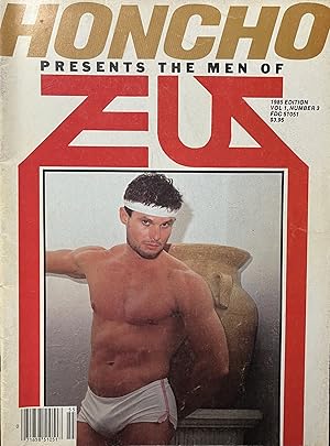 Imagen del vendedor de Honcho Presents The Men of Zeus, Vol. 1, Number 3, 1985 Edition a la venta por 32.1  Rare Books + Ephemera, IOBA, ESA