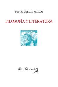 Imagen del vendedor de FILOSOFA Y LITERATURA a la venta por Antrtica