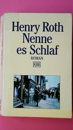 Seller image for NENNE ES SCHLAF. Roman for sale by HPI, Inhaber Uwe Hammermller