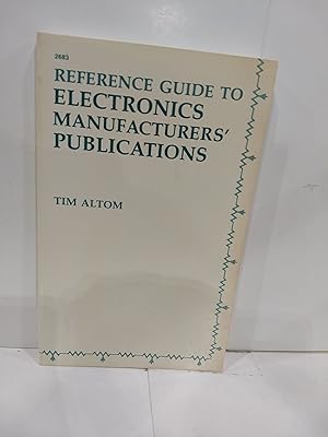 Reference Guide to Electronics Manufacturers' Publications