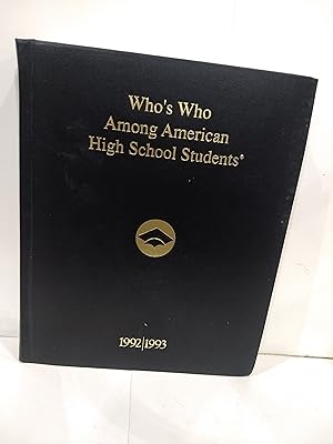 Who's Who Among American High School Students 1992-1993 Volume XII: Texas