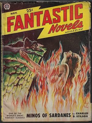 Imagen del vendedor de FANTASTIC NOVELS: November, Nov. 1949 a la venta por Books from the Crypt