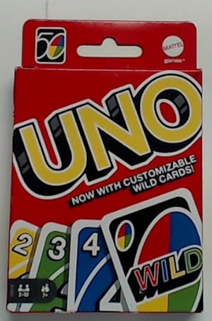 Mattel Games MTL-TOY05 UNO Kartenspiel, transparent, 200 g, MAT41001M