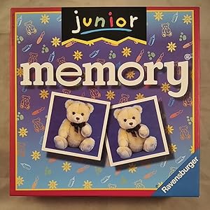 memory junior [Legespiel]. Achtung: Nicht geeignet für Kinder unter 3 Jahren.