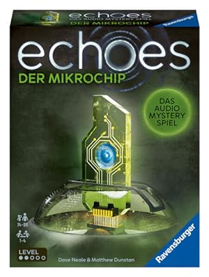 Ravensburger 20816 echoes Der Mikrochip - Audio Mystery Spiel ab 14 Jahren, Erlebnis-Spiel Das Au...