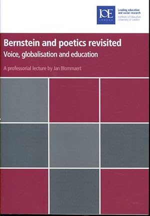 Immagine del venditore per Bernstein and Poetics Revisited venduto da GreatBookPrices