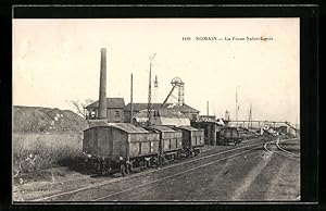 Carte postale Somain, La Fosse Saint Louis