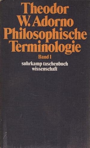 Philosophische Terminologie; Band 1 suhrkamp-taschenbücher wissenschaft ; 23
