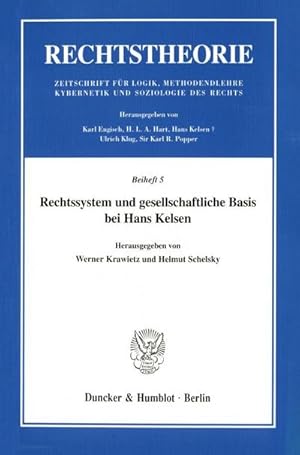 Imagen del vendedor de Rechtssystem und gesellschaftliche Basis bei Hans Kelsen. a la venta por BuchWeltWeit Ludwig Meier e.K.